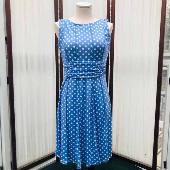 Perceptions Dresses & Skirts - Perceptions Classic Polka Dot Dress